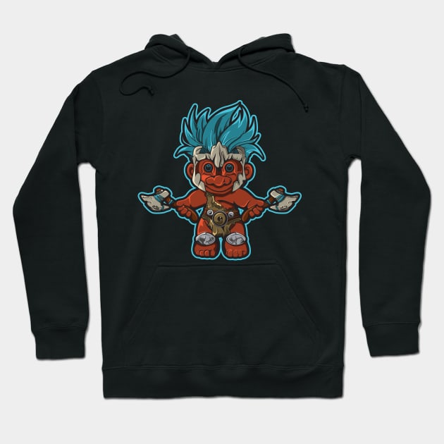 Troll Warlord Hoodie by exit65